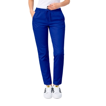 Cygaretki medyczne damskie COMFORT FLEX elastyczne chabrowe roz. L – scrubsy medyczne